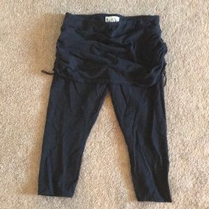 Running/exercise leggings with attached skirt med